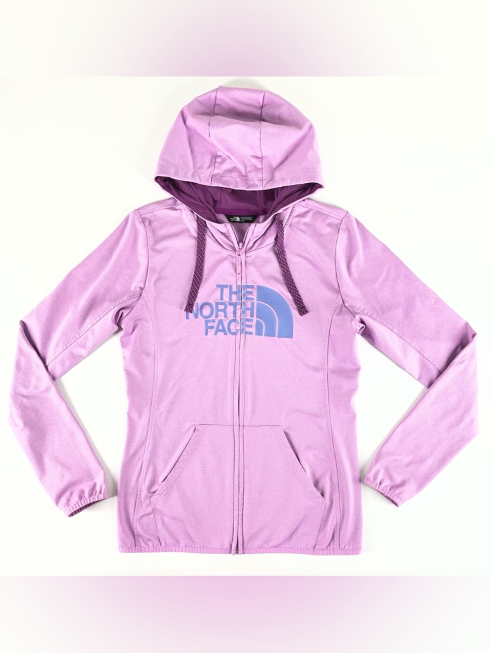 The North Face Lavender Full-Zip Hoodie Women’s Medium